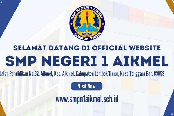 Launching Website resmi SMP Negeri 1 Aikmel