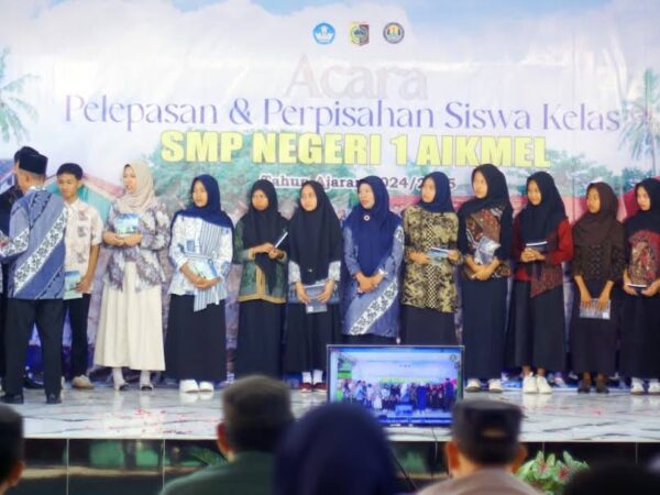 SMP Negeri 1 Aikmel melepas 262 siswa yang tamat tahun 2025 SMP Negeri 1 Aikmel melepas 262 siswa yang tamat tahun 2025